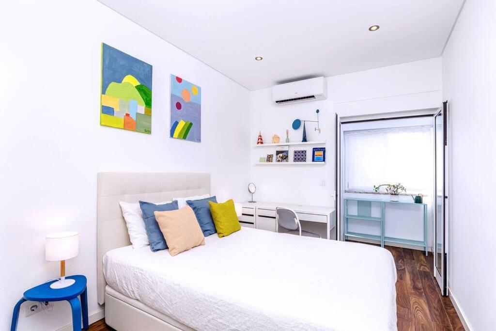 Cozy Bright Space With Landscape And Air Conditioner リスボン エクステリア 写真